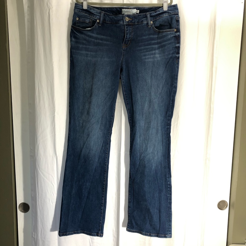 Torrid Relaxed Boot Vintage Stretch Jeans 16T